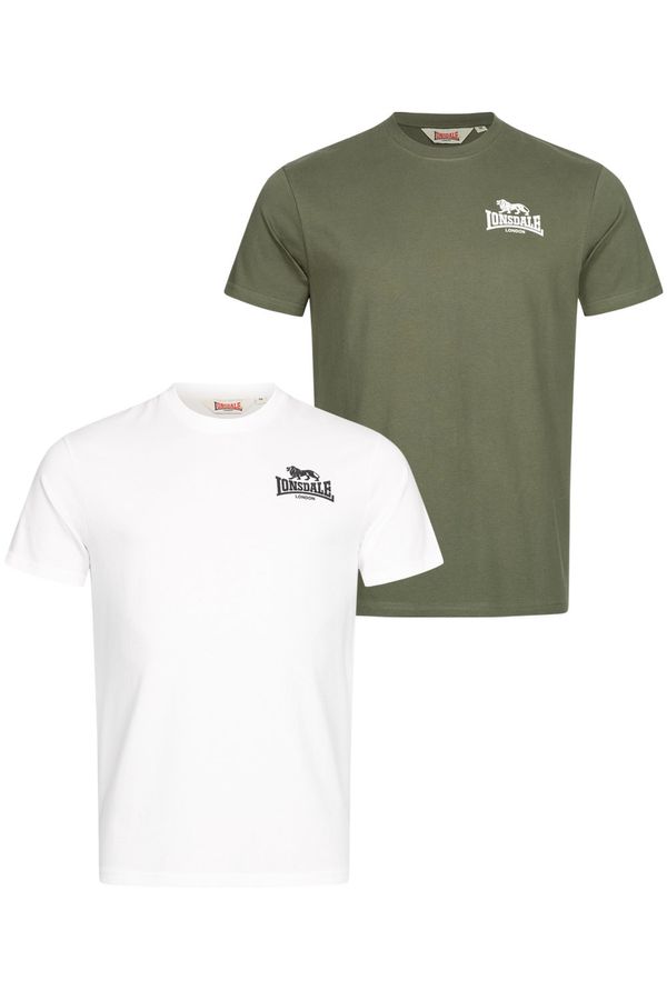 Lonsdale Lonsdale Men's t-shirt regular fit double pack