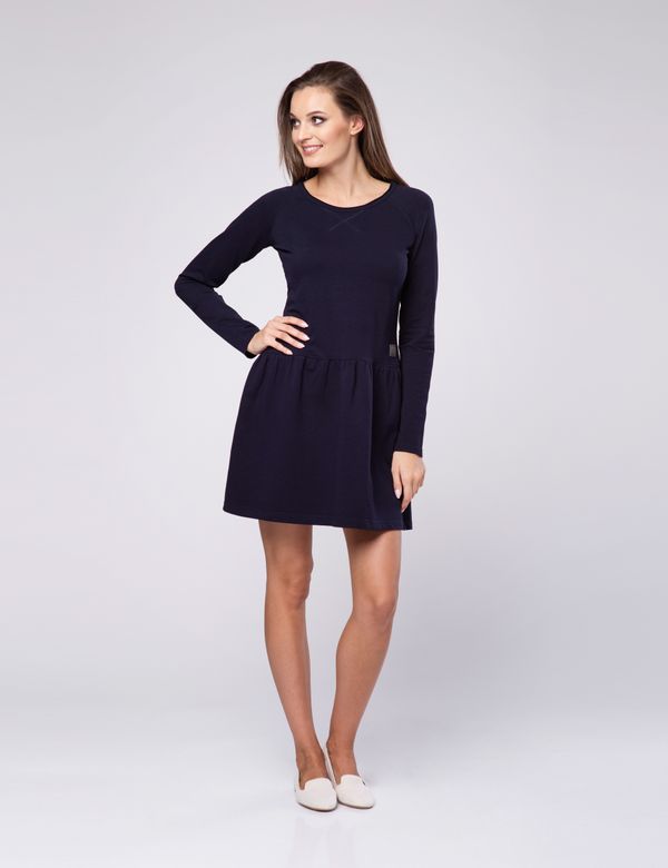 Look Made With Love Look Made With Love Woman's Dress 710 Happy Navy Blue