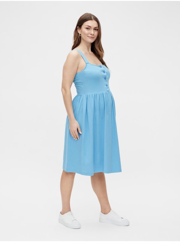 Mama.licious Light blue maternity dress for hangers Mama.licious Maplea - Women