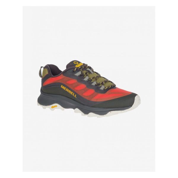 Merrell Red and Black Mens Outdoor Shoes Merrell Moab Speed - Men