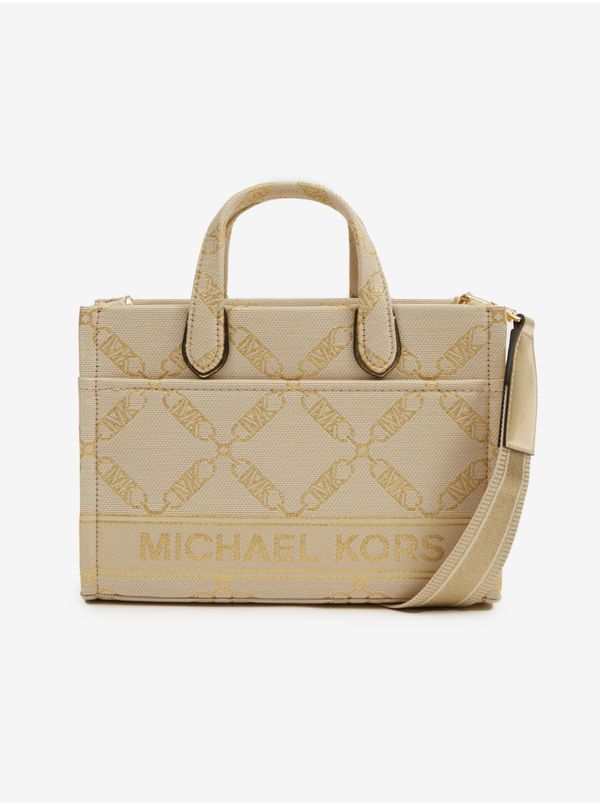 Michael Kors Light Brown Women's Patterned Handbag Michael Kors Gigi - Women