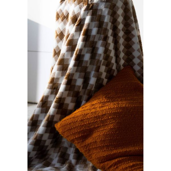 MONNARI MONNARI Woman's Blanket 171327330 /Check Pattern