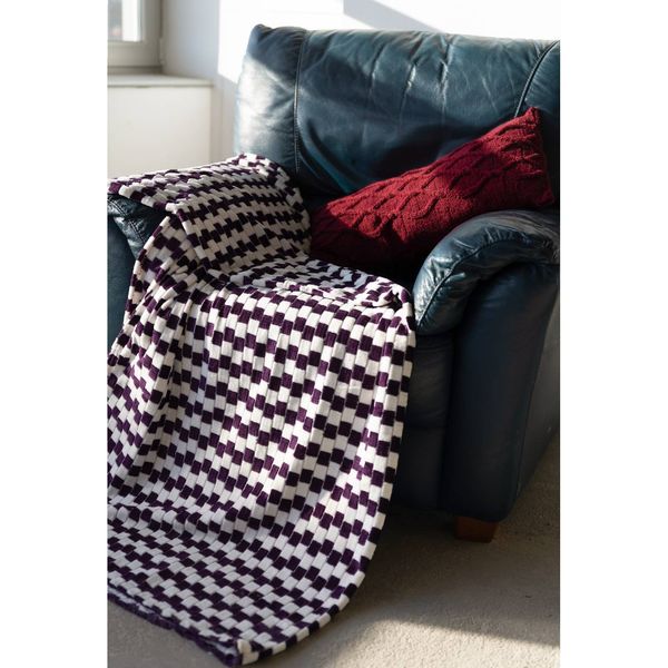 MONNARI MONNARI Woman's Blanket 171327699 /Check Pattern