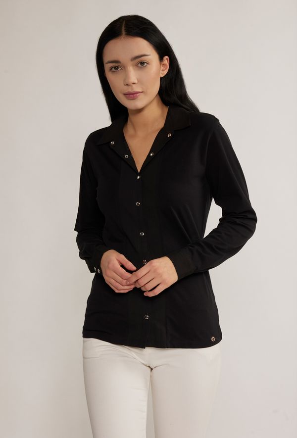 MONNARI MONNARI Woman's Blouses Plaincy Shirt Made Of Combined Materials