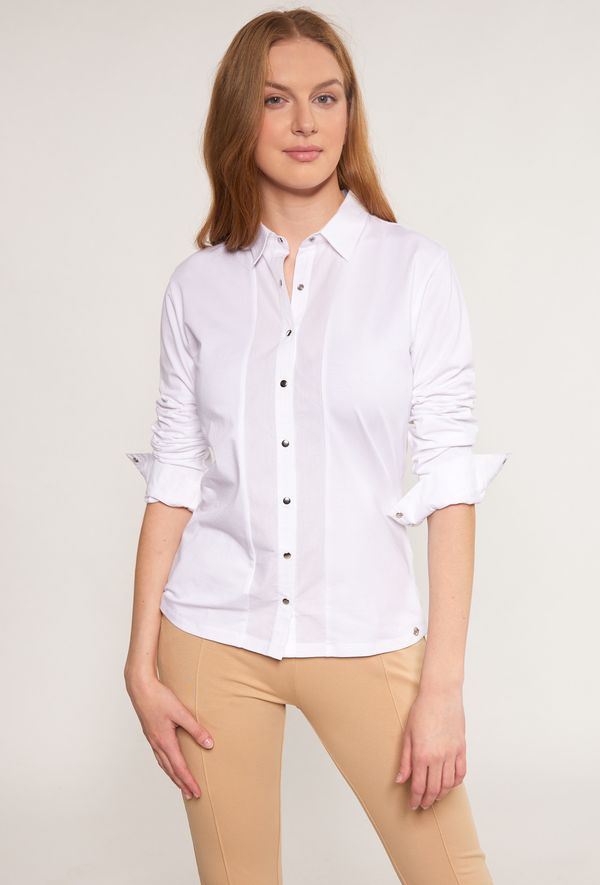 MONNARI MONNARI Woman's Blouses Plaincy Shirt Made Of Combined Materials