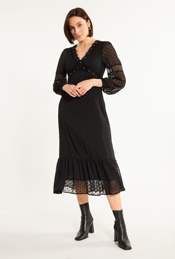 MONNARI MONNARI Woman's Dresses Midi Dress Made Of Plumeti Fabric