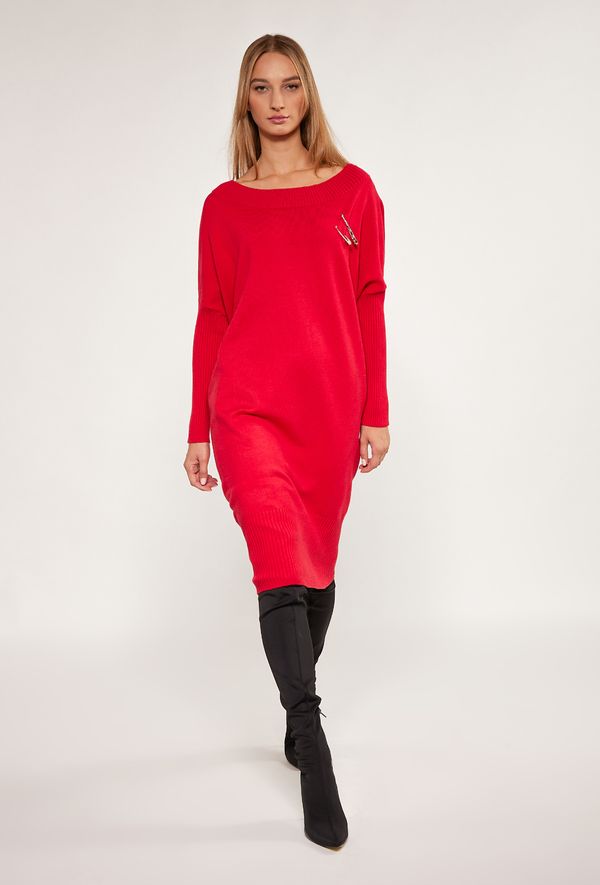 MONNARI MONNARI Woman's Dresses Sweater Dress With Brooch