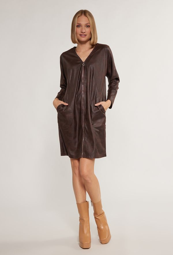 MONNARI MONNARI Woman's Dresses Women's Dress Made Of Imitation Leather