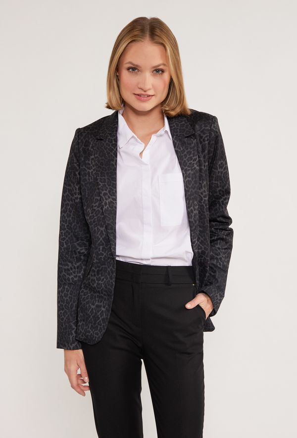 MONNARI MONNARI Woman's Jackets Patterned Women's Jacket Multi Black