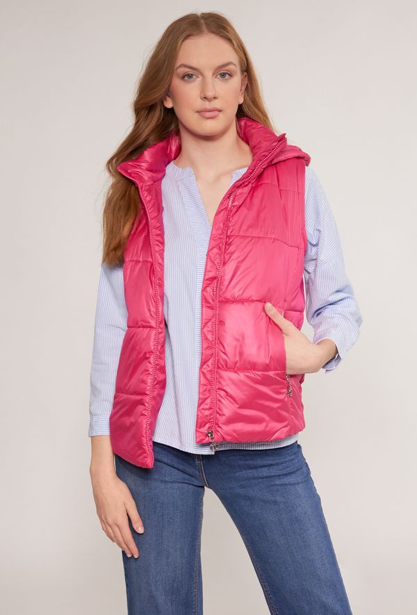 MONNARI MONNARI Woman's Jackets Quilted Vest With Hood
