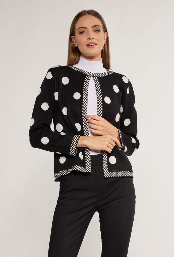 MONNARI MONNARI Woman's Jumpers & Cardigans Bolero In Peas