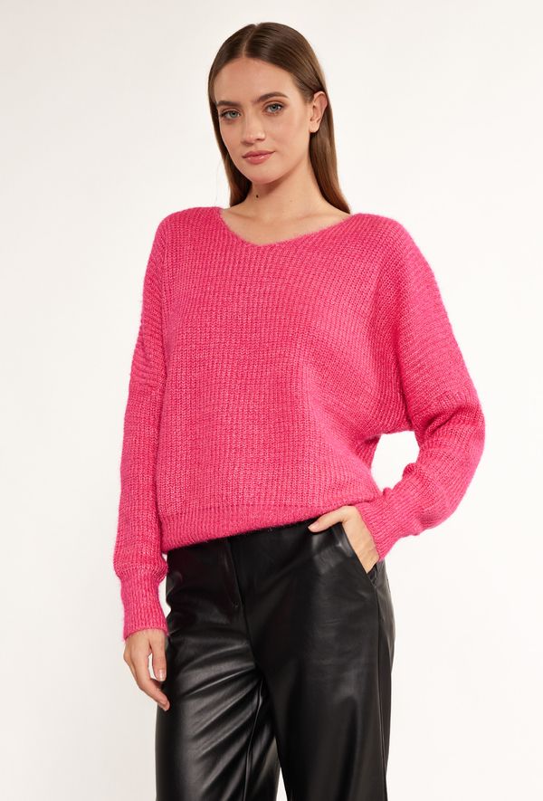 MONNARI MONNARI Woman's Jumpers & Cardigans Ribbed Sweater With Puffy Sleeves