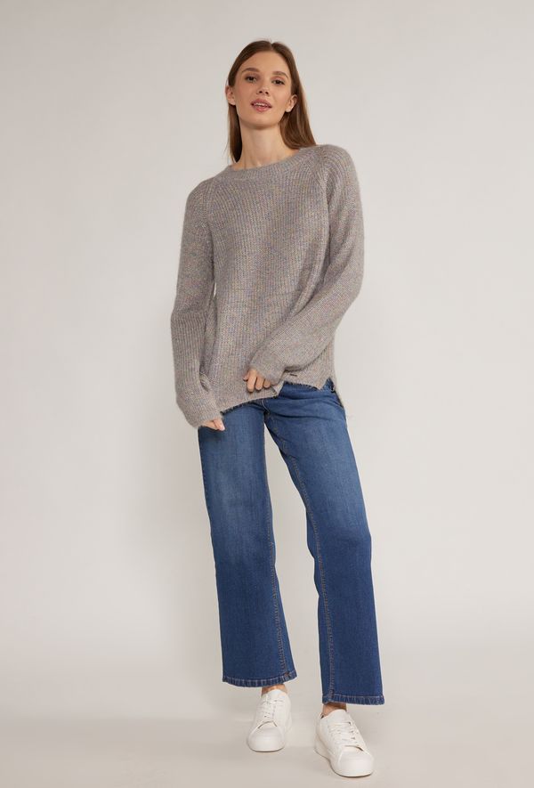 MONNARI MONNARI Woman's Jumpers & Cardigans Shimmering Sweater With Half-Turtleneck