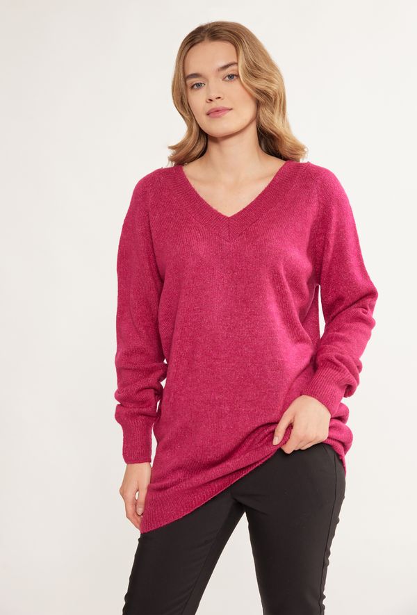 MONNARI MONNARI Woman's Jumpers & Cardigans Smooth Sweater With A Longer Cut