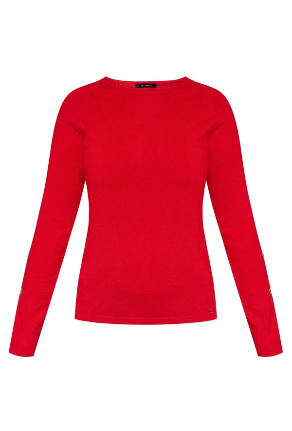 MONNARI MONNARI Woman's Jumpers & Cardigans Sweater With Decoration On The Sleeves