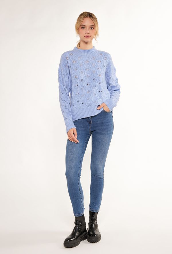 MONNARI MONNARI Woman's Jumpers & Cardigans Sweater With Decorative Weave