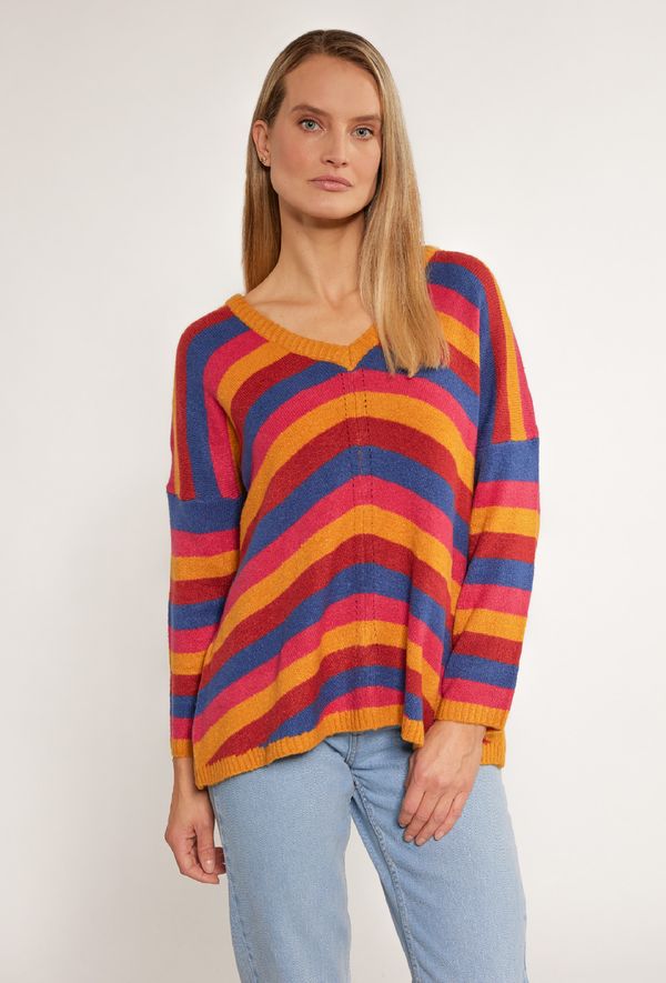 MONNARI MONNARI Woman's Jumpers & Cardigans Sweater With Pattern