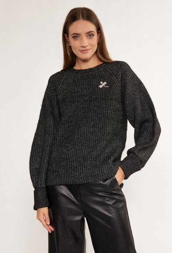 MONNARI MONNARI Woman's Jumpers & Cardigans Sweater With Puffy Sleeves