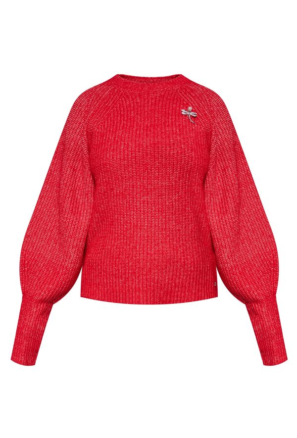 MONNARI MONNARI Woman's Jumpers & Cardigans Sweater With Puffy Sleeves