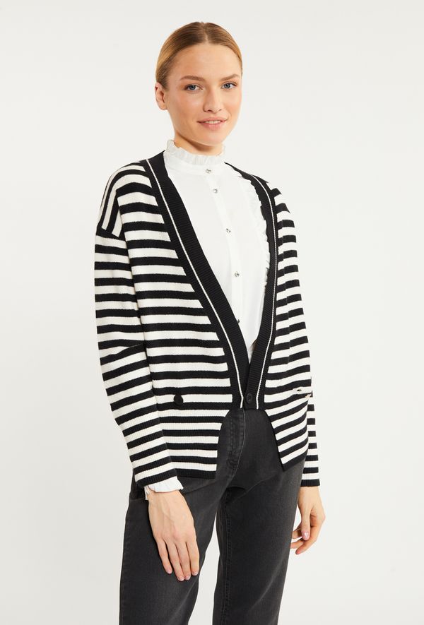 MONNARI MONNARI Woman's Jumpers & Cardigans Women's Striped Sweater