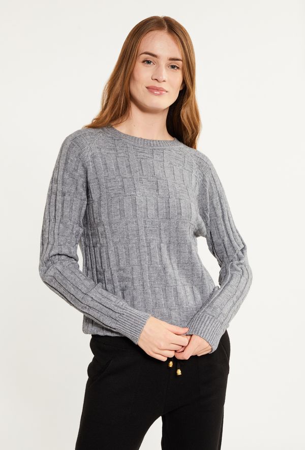 MONNARI MONNARI Woman's Jumpers & Cardigans Women's Sweater In A Woven Pattern