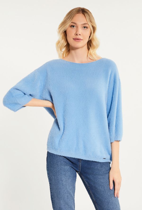 MONNARI MONNARI Woman's Jumpers & Cardigans Women's Sweater With Bristles