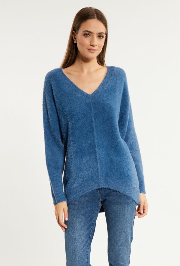 MONNARI MONNARI Woman's Jumpers & Cardigans Women's Sweater With Bristles