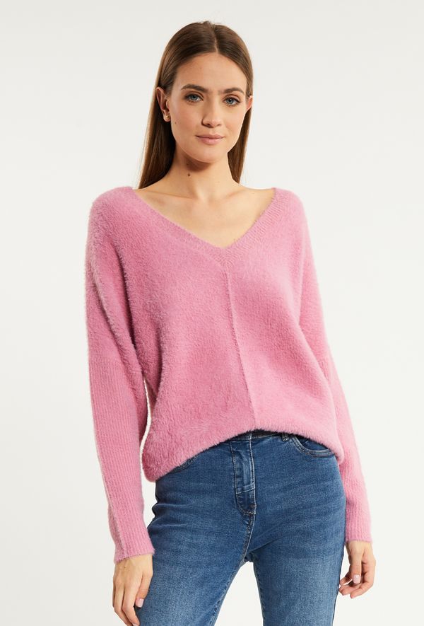 MONNARI MONNARI Woman's Jumpers & Cardigans Women's Sweater With Long Bristles