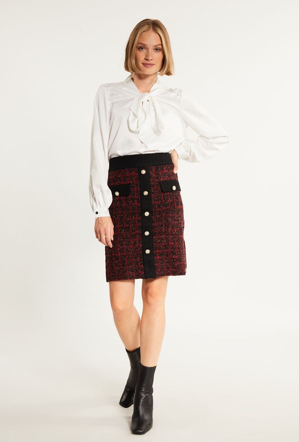 MONNARI MONNARI Woman's Mini Skirts Patterned Mini Skirt