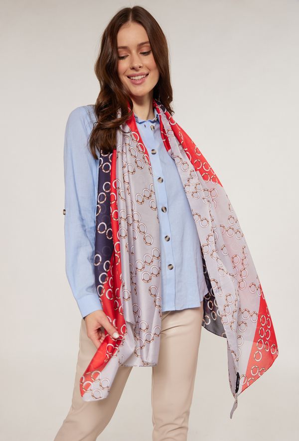 MONNARI MONNARI Woman's Scarves & Shawls Multicolored Scarf With Pattern