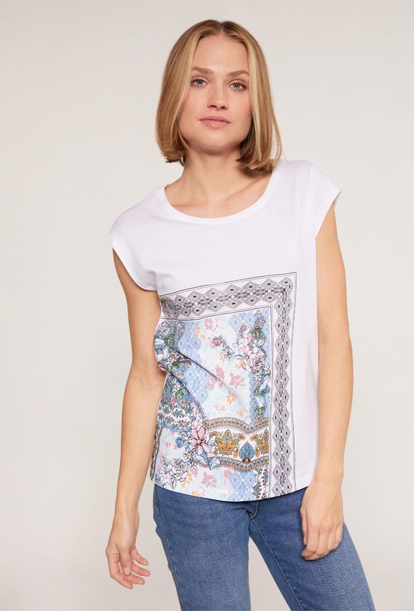 MONNARI MONNARI Woman's T-Shirts Ladies' T-Shirt With Floral Print