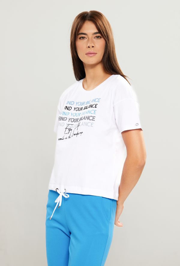MONNARI MONNARI Woman's T-Shirts Ladies' T-Shirt With Inscriptions