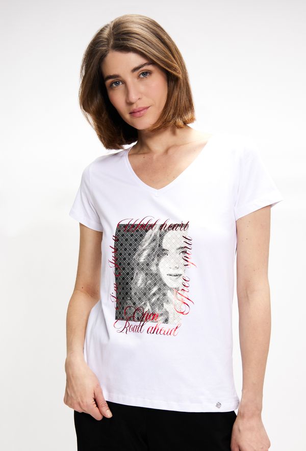 MONNARI MONNARI Woman's T-Shirts Ladies' T-Shirt With Print