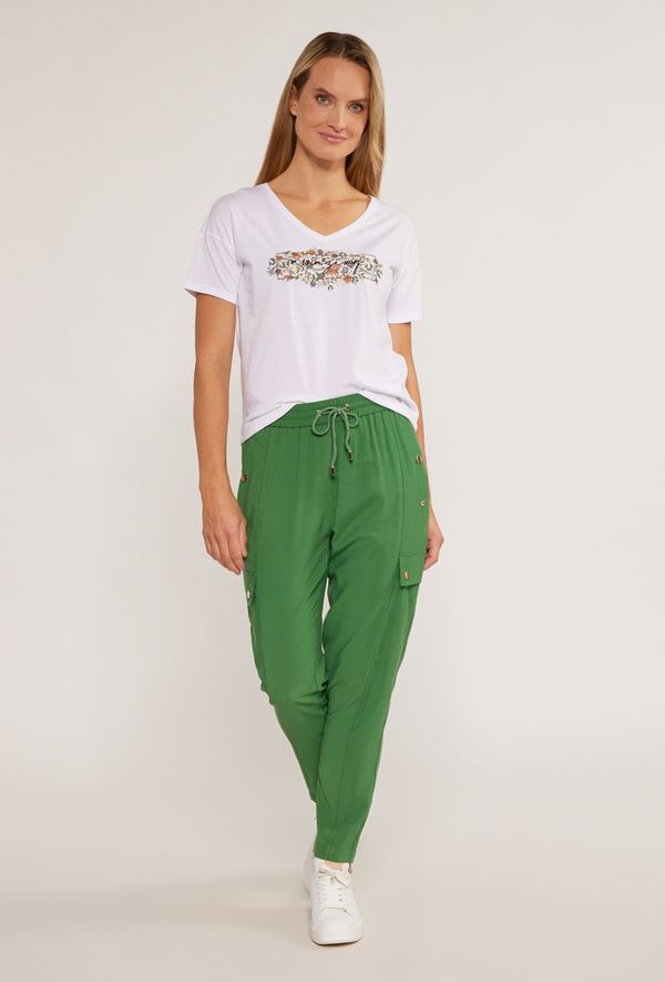 MONNARI MONNARI Woman's Trousers Skirt With Interlaced Fabric