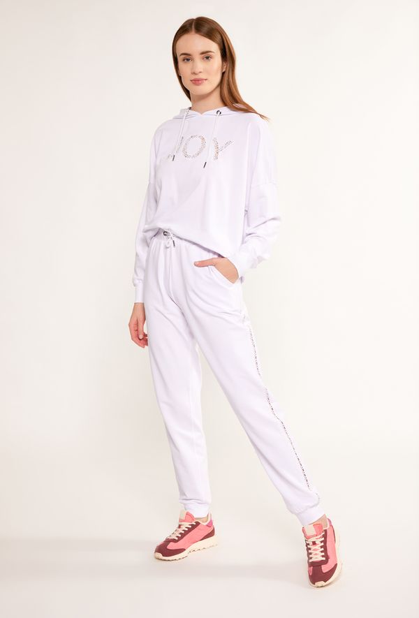 MONNARI MONNARI Woman's Trousers Sweatpants With Openwork Ribbon