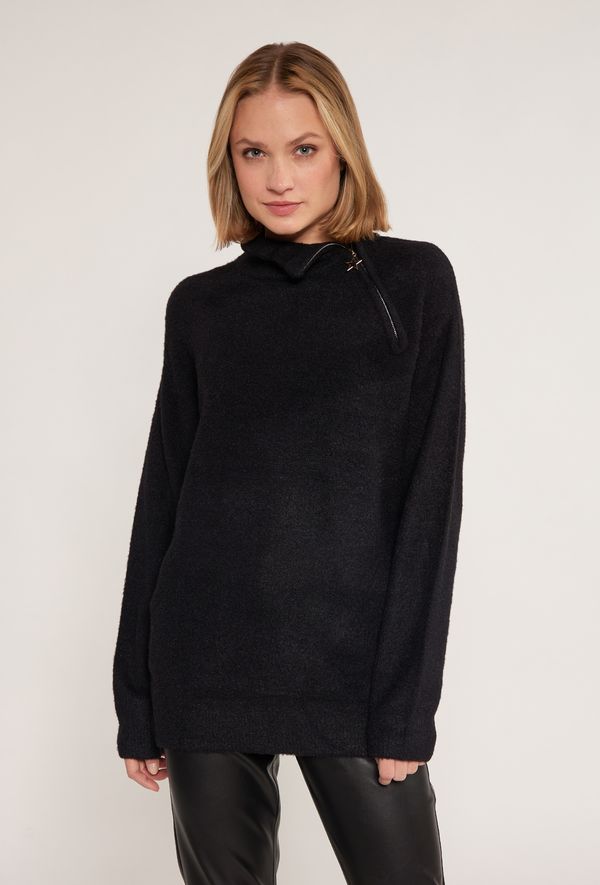 MONNARI MONNARI Woman's Turtlenecks Sweater With Application At The Neckline