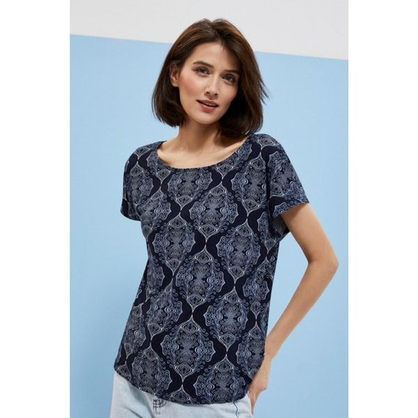 Moodo Blouse with an original print