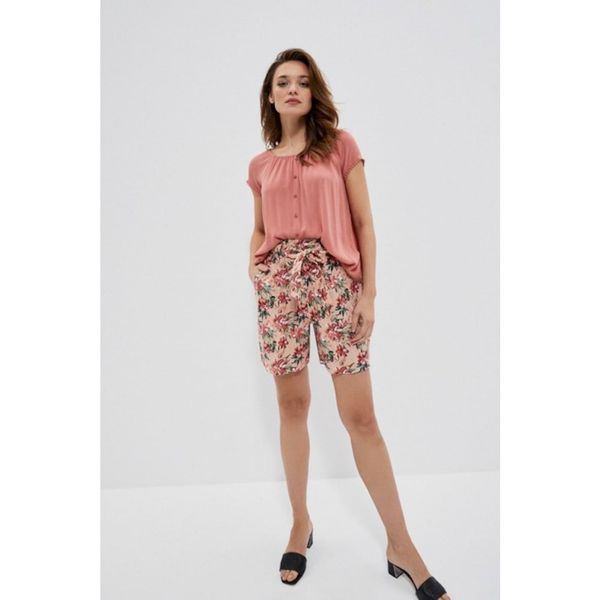 Moodo Cotton shorts with flowers