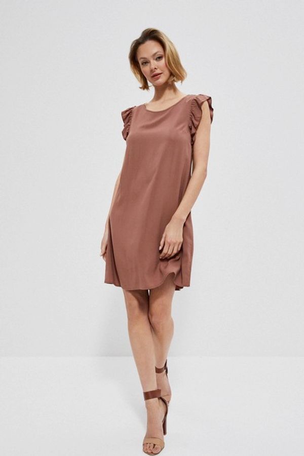 Moodo Dress with frill on the sleeve