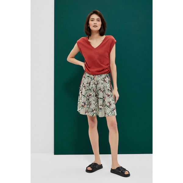 Moodo Floral print skirt