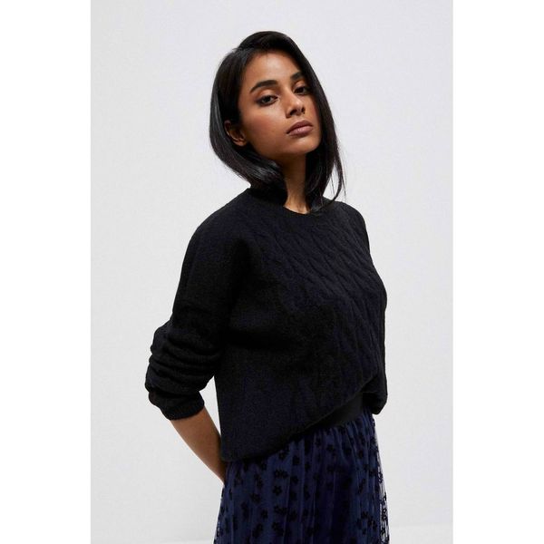 Moodo Knit sweater - black