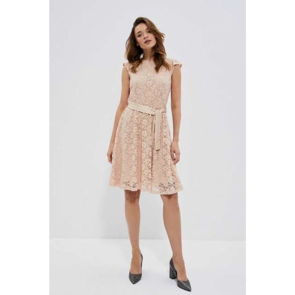 Moodo Lace dress with a tie