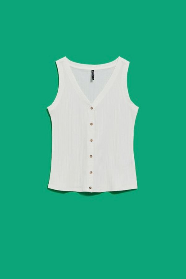 Moodo LADIES TOP L-TS-4070 OFF WHITE