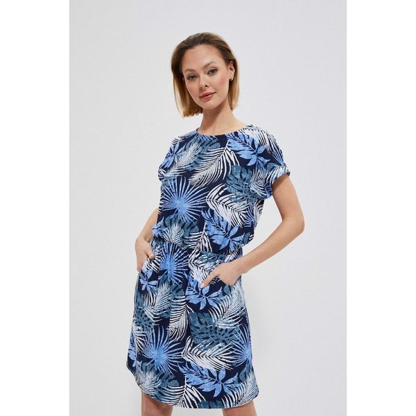 Moodo Patterned dress with pockets