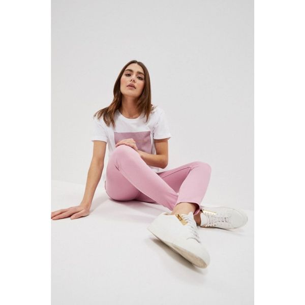 Moodo Plain pants - pink