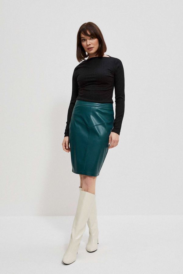Moodo Skirt with geometric stitching