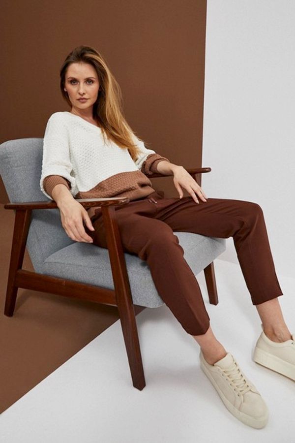 Moodo Straight trousers - brown