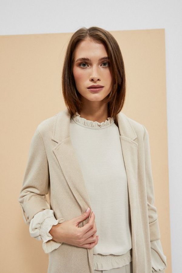 Moodo Structured woven jacket