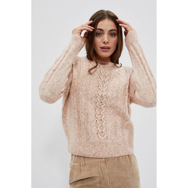 Moodo Sweater with a decorative weave