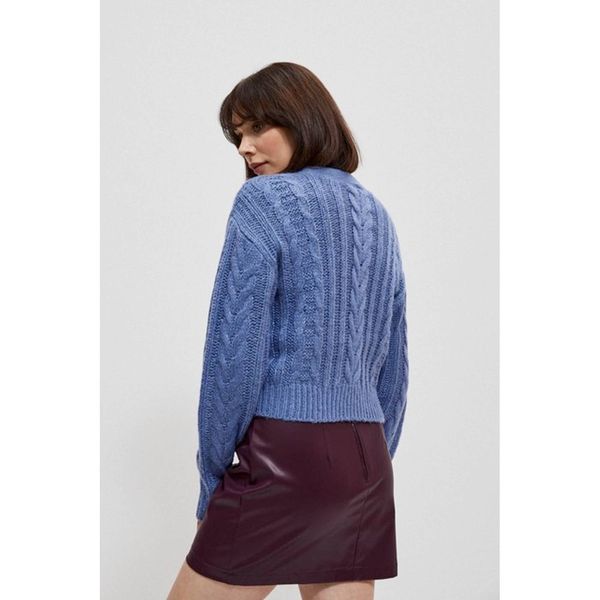 Moodo Women's sweater in a braid weave